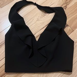Alice & Olivia Halter Top